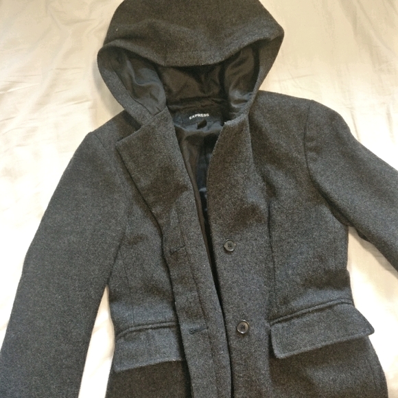EXPRESS Wool coat - Picture 1 of 6